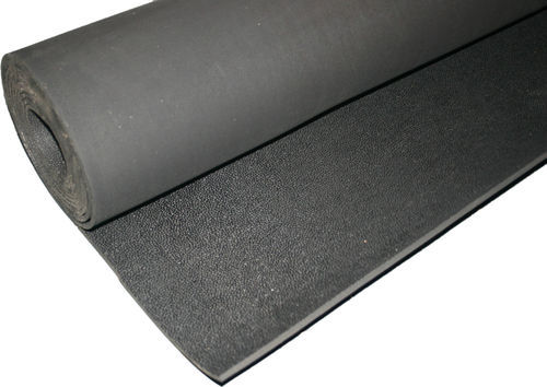 Rubber matting pebble finished - rubber,